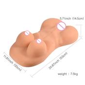 Sex Doll Pussy Tits and Ass Masturbator, Sexy Woman Body Doll for Male by Automatic Woman
